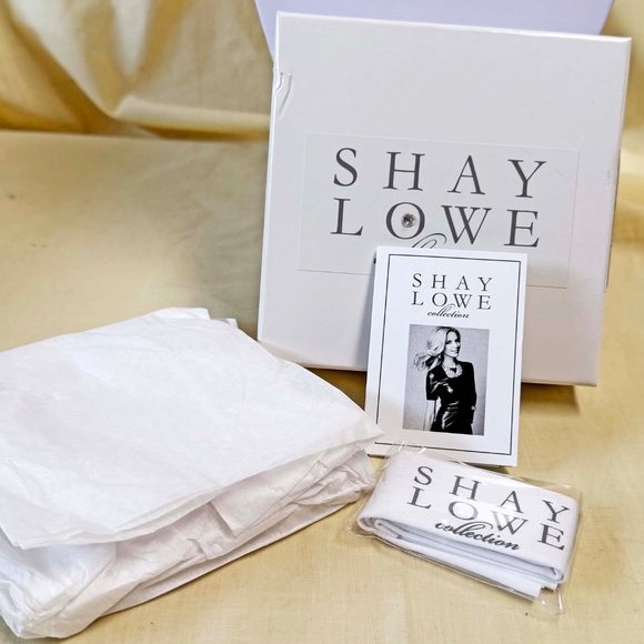 LARGE 2 ⅛ in. GENUINE CRYSTAL NECKLACE, by SHAY LOWE, LABRADOR COLOUR, PEAR SHAP - Picture 6 of 7